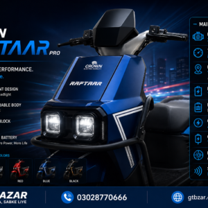 Crown Raftaar Pro 3000Wat with LFP 4 Year Warranty